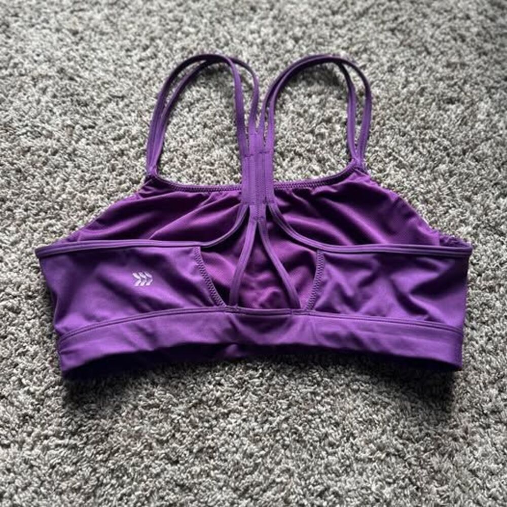 All in motion purple sports bra ￼